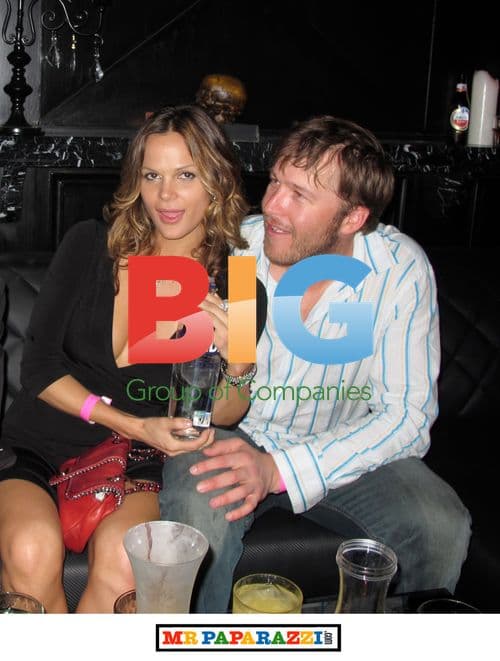 Bode Miller and Goloka Bolte at Victoria's Secret Swimsuit Anniversary