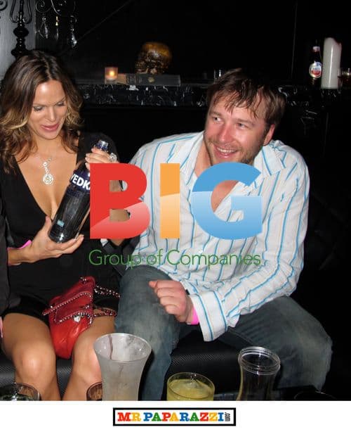 Bode Miller and Goloka Bolte at Victoria's Secret Event