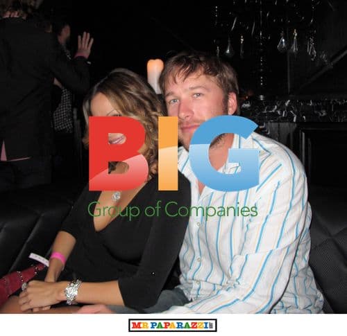 Bode Miller and Goloka Bolte at Victoria's Secret Swimsuit Anniversary