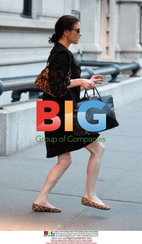 Catherine Zeta-Jones Leaves NYC Home