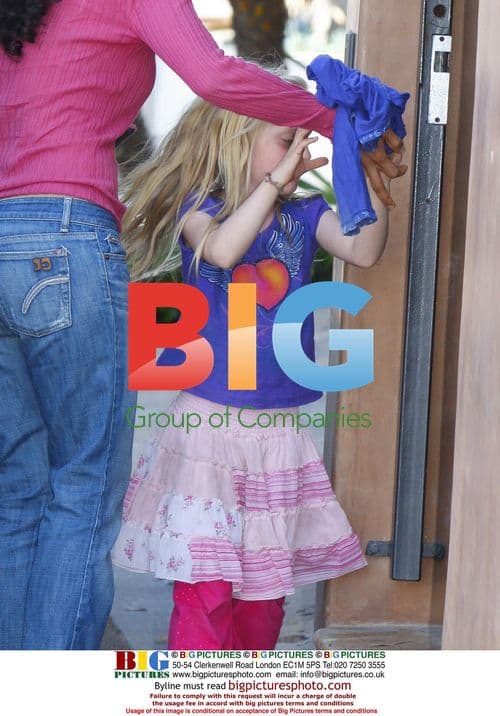 Sunny James Arrives Home in California