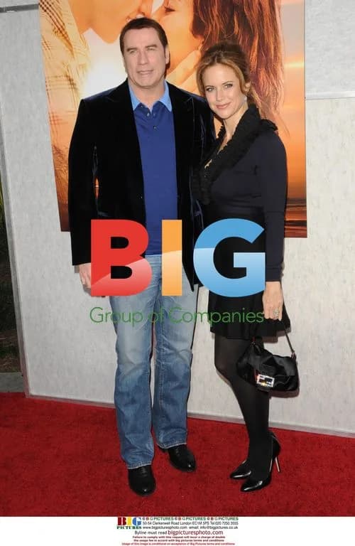 John Travolta and Kelly Preston at The Last Song Premiere