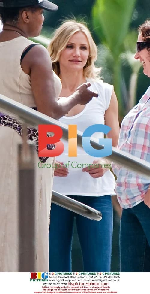 Cameron Diaz on 'Bad Teacher' set