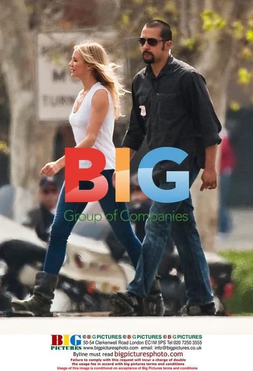 Cameron Diaz on set of 'Bad Teacher'