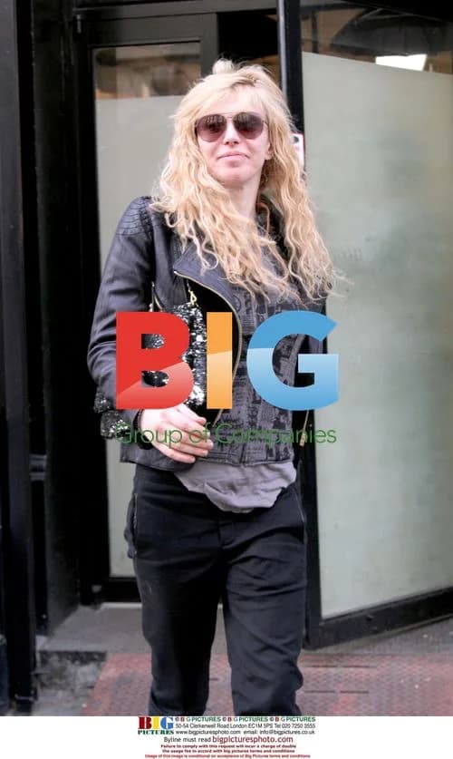Courtney Love Leaves NYC Office