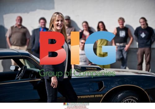 Daryl Hannah with Pontiac TransAm