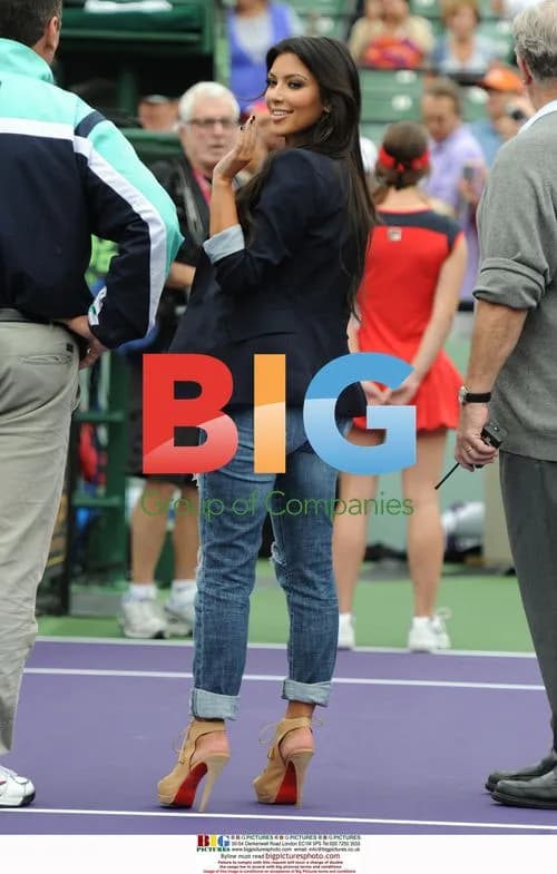 Kim Kardashian at Sony Ericsson Open