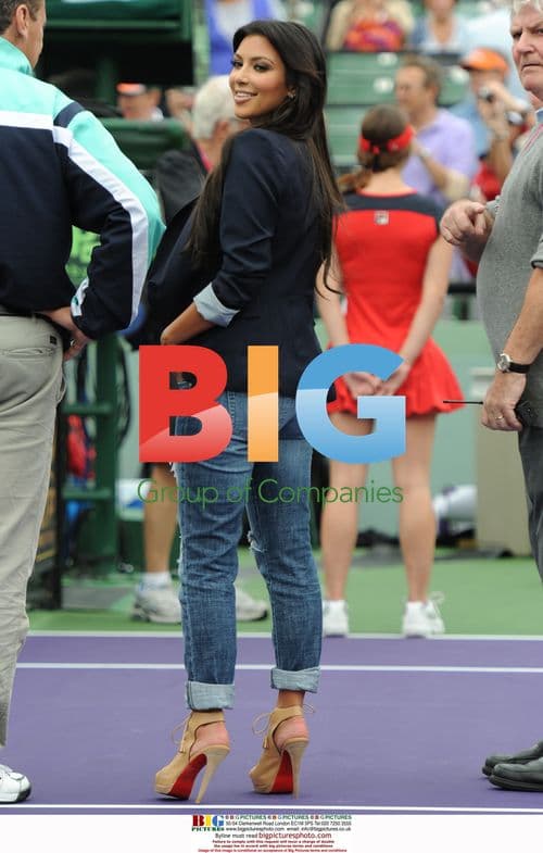 Kim Kardashian at Sony Ericsson Open