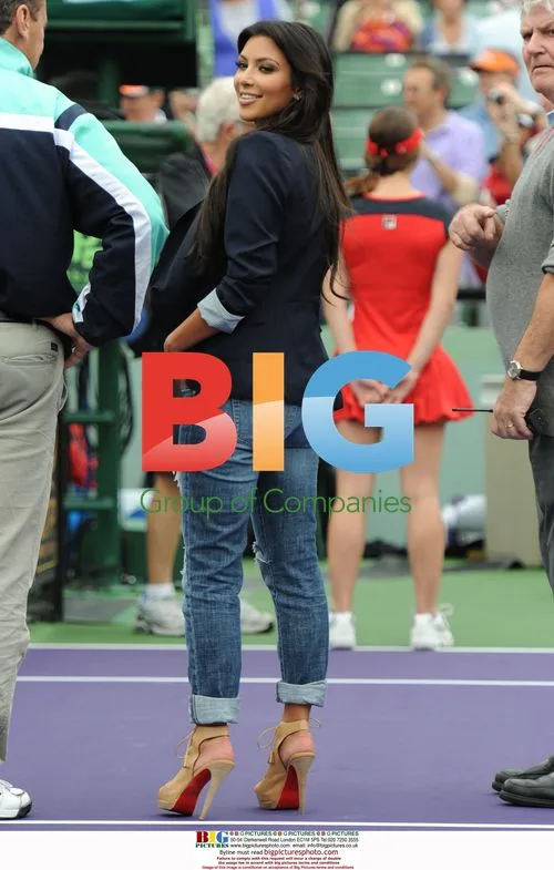 Kim Kardashian at Sony Ericsson Open
