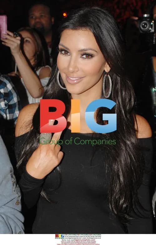 Kim Kardashian at Alicia Keys Concert