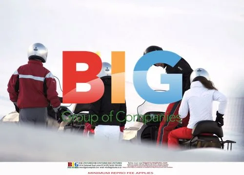 Prince William and Kate Middleton Snowmobiling