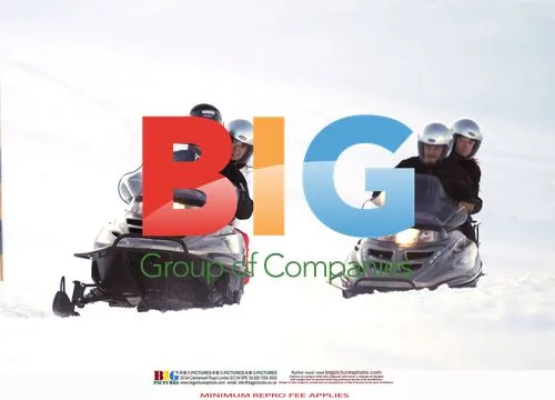 Prince William and Kate Middleton Snowmobile Ride