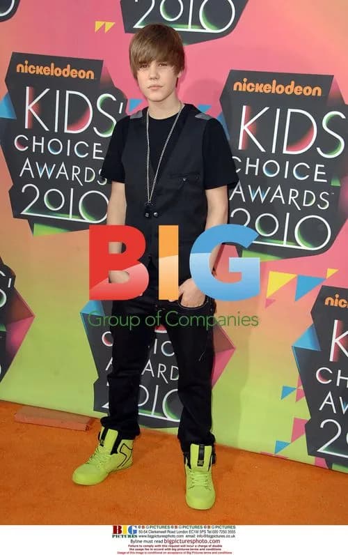 Justin Bieber at Nickelodeon's Kids' Choice Awards