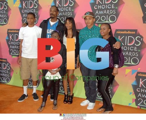 Snoop Dogg and family at Kids' Choice Awards