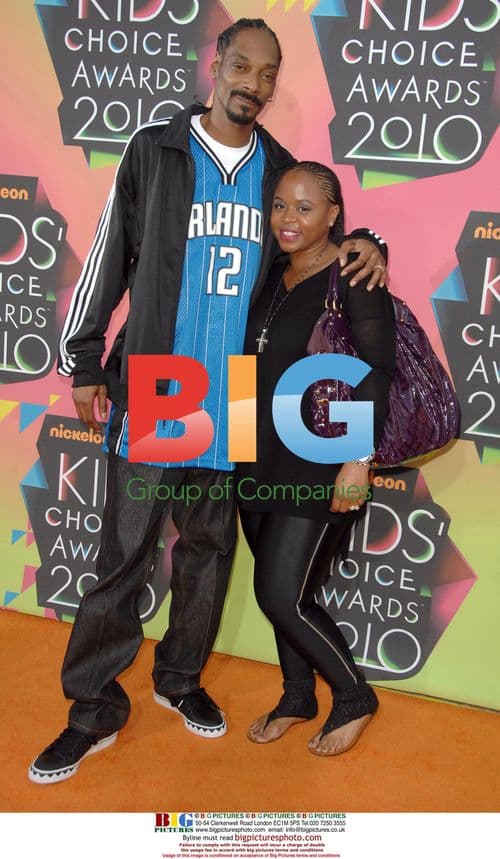 Snoop Dogg and Shante Taylor at Nickelodeon Kids' Choice Awards