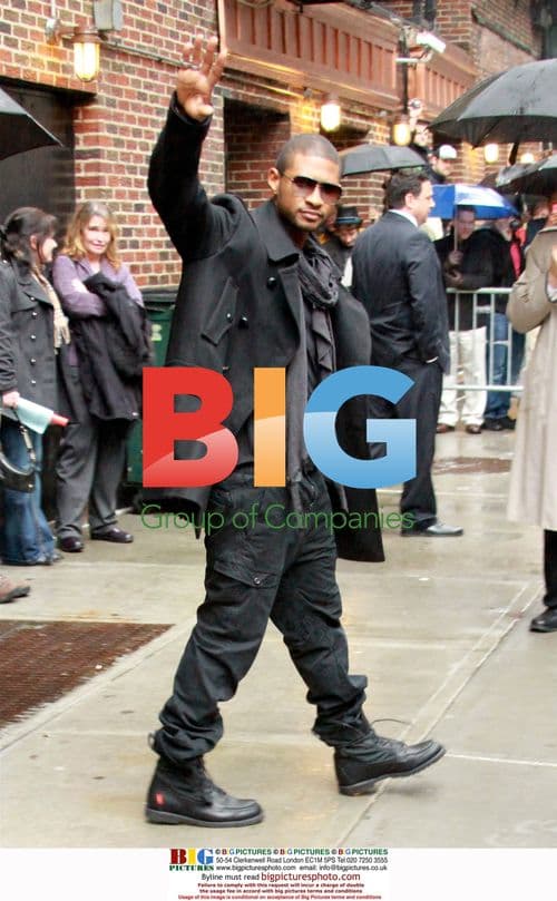 Usher visits Late Show with Letterman
