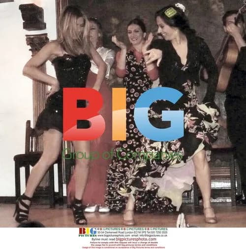 Jennifer Aniston and Gerard Butler Attend Flamenco Party in Madrid