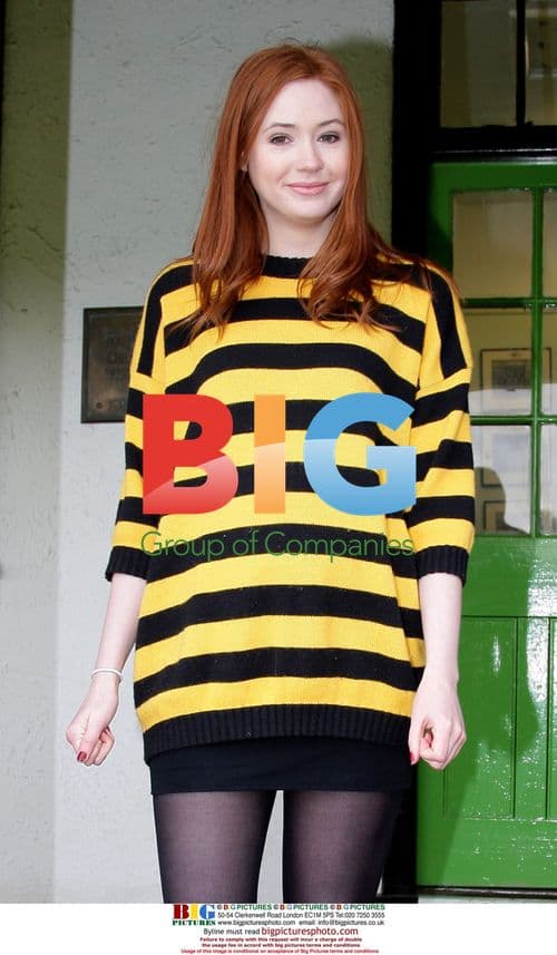 Matt Smith and Karen Gillan at Dr Who Screening