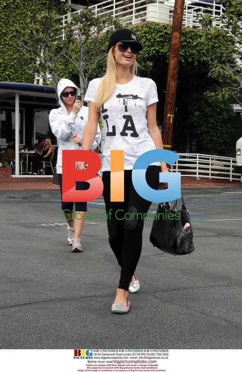 Paris Hilton Shopping in Hollywood