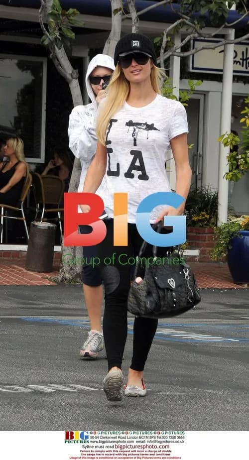 Paris Hilton Shopping in Hollywood