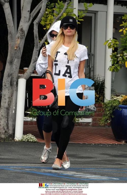 Paris Hilton shopping at Fred Segal