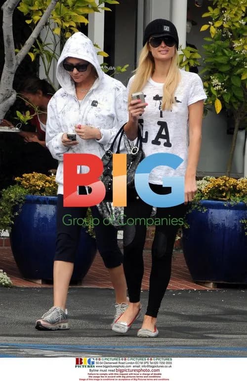 Paris Hilton shopping in Hollywood