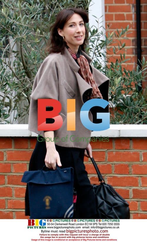 Samantha Cameron in West London
