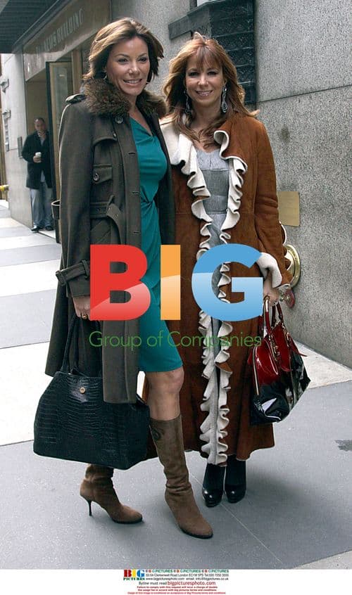 Jill Zarin & Countess LuAnn at PIX11 Morning News