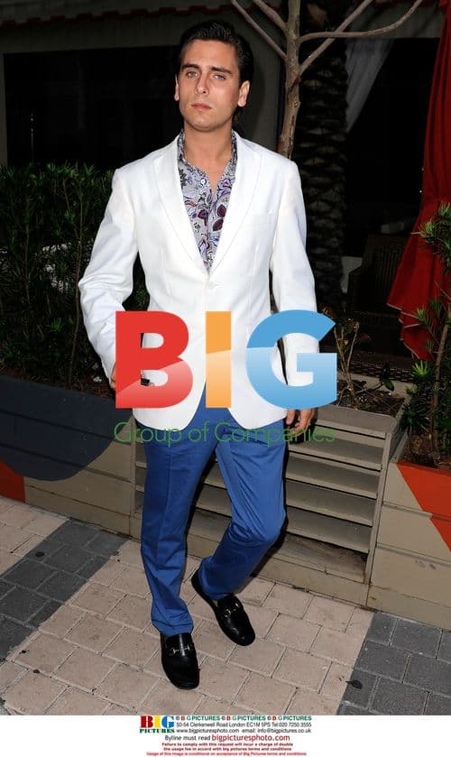 Scott Disick Scouting Miami Bar Locations