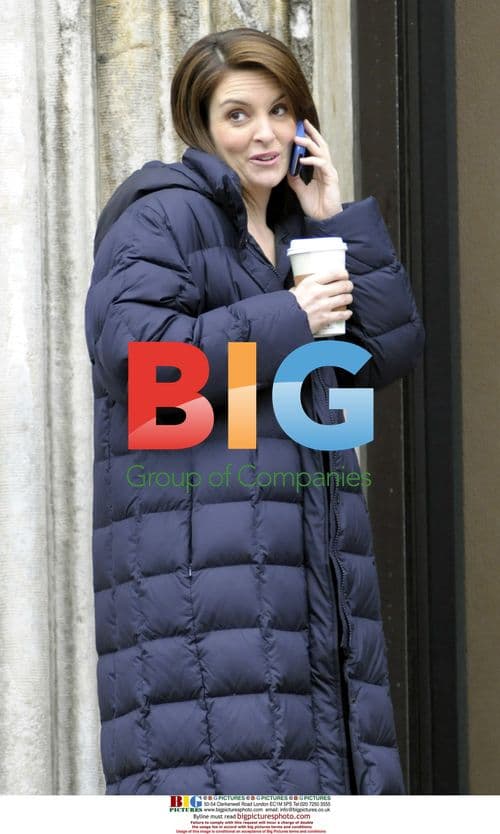 Tina Fey on the set of '30 Rock'