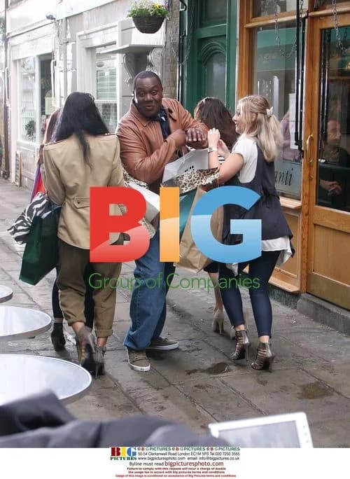 Lenny Henry Filming Premier Inn Ads