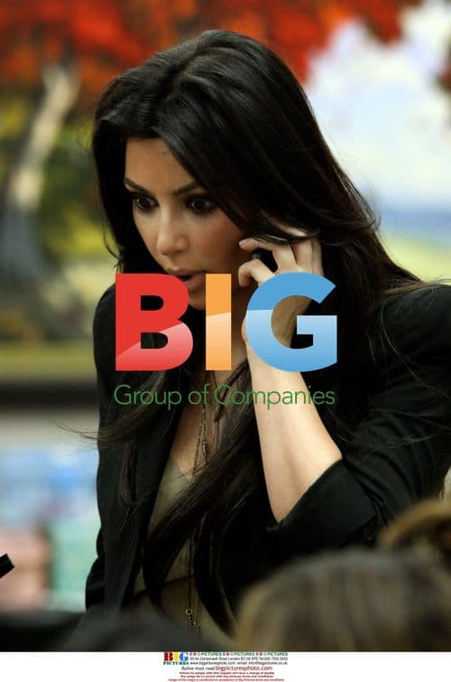 Kim Kardashian at Nail Salon