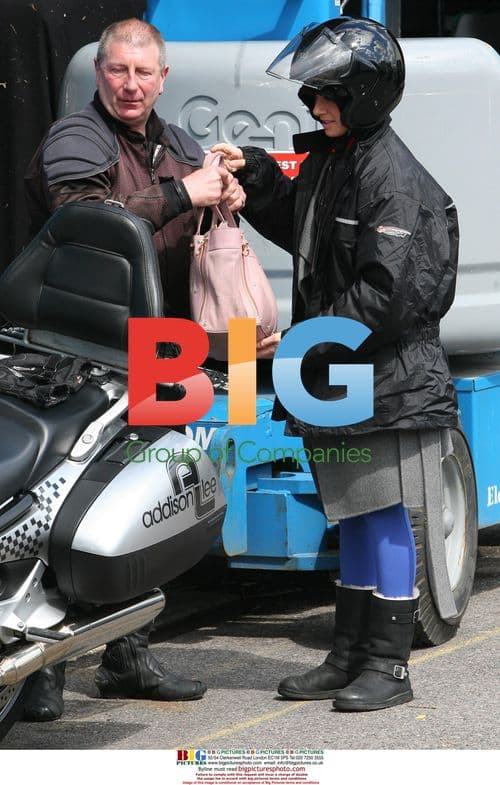 Tamzin Outhwaite at 'Over The Rainbow' Studios