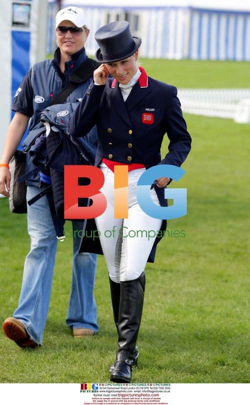 Zara Phillips at Badminton Horse Trials