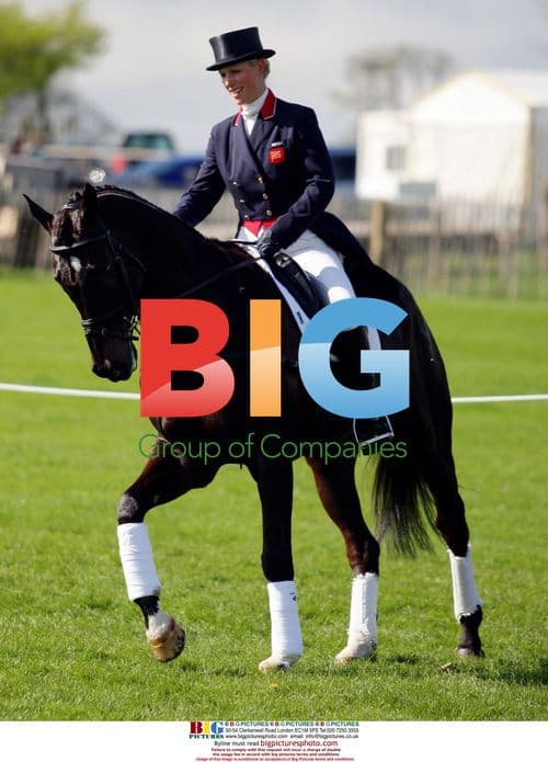 Zara Phillips at Badminton Horse Trials