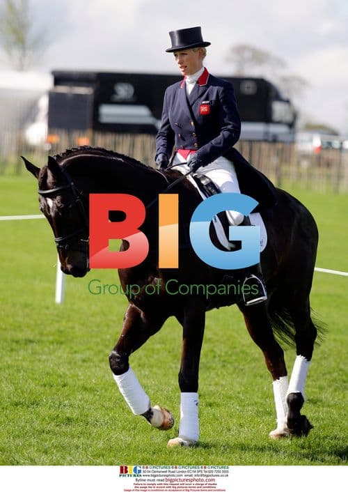 Zara Phillips at Badminton Horse Trials