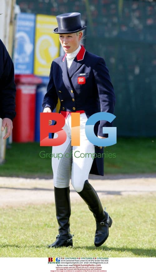 Zara Phillips at Badminton Horse Trials