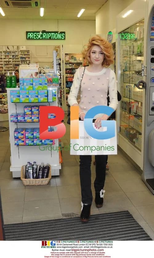 Nicola Roberts Leaves Hotel in Dublin