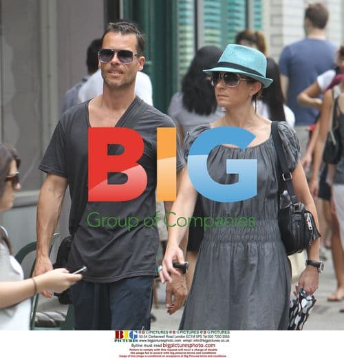Guy Pearce and wife Kate Mestitz in NYC