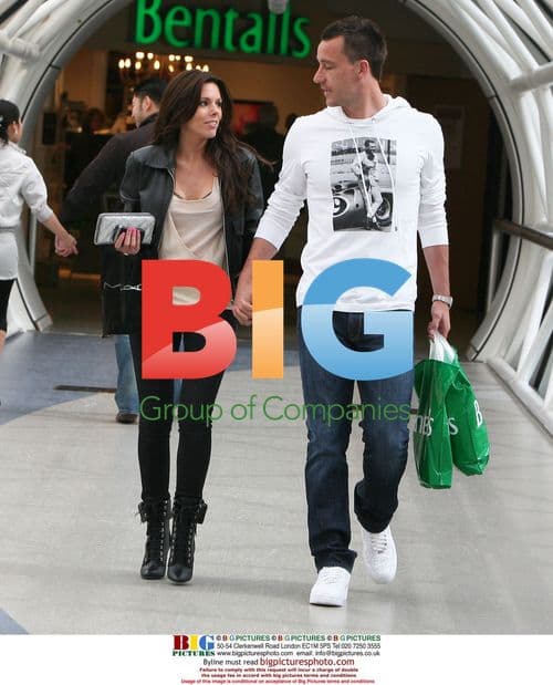 John Terry and Toni Poole Shopping