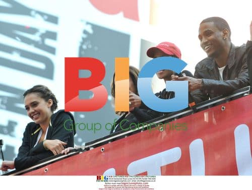 Jessica Alba, Halle Berry & Trey Songs at Revlon Run Walk