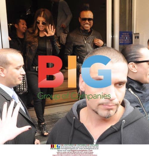 Black Eyed Peas Depart Dublin Hotel