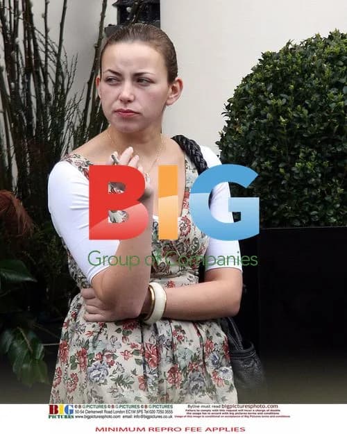 Charlotte Church Spotted Smoking