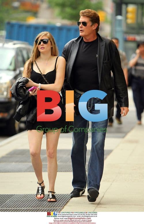 David Hasselhoff and Daughter Spotted in NYC