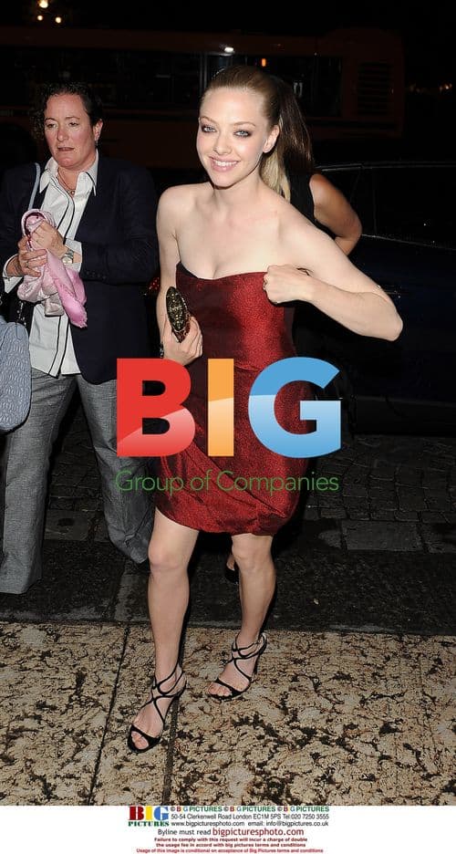 Amanda Seyfried and Christopher Egan at "Letters to Juliet" Premiere