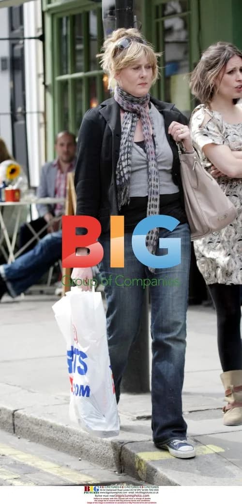Sarah Lancashire Spotted Shopping in Soho