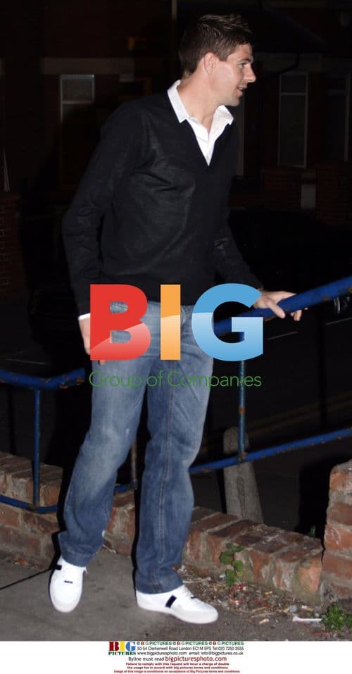 Steven Garrard and Alex Curran at Warehouse Kitchen