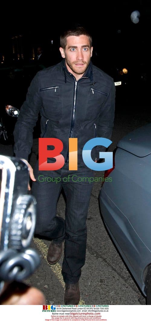 Jake Gyllenhaal at Claridge's Hotel