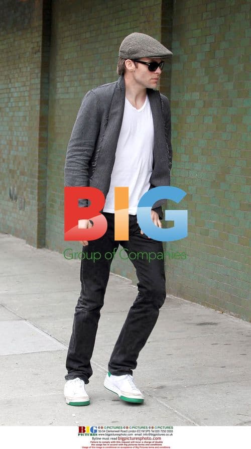 Chris Pine Out for a Walk in NY
