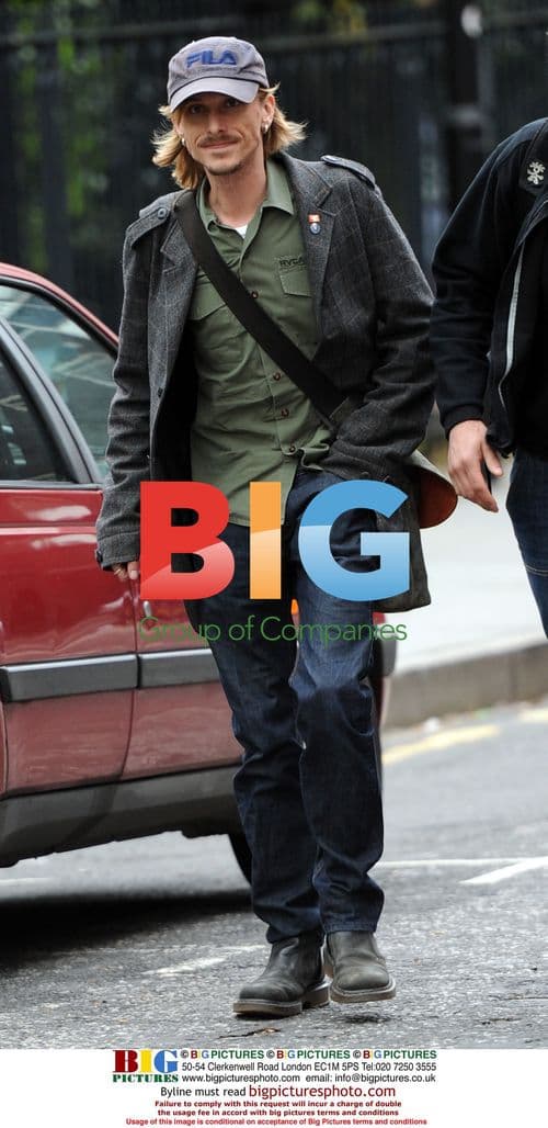 Mackenzie Crook at Granada Studios, UK